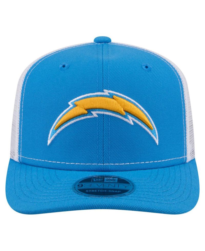 Men's Powder Blue Los Angeles Chargers 9SEVENTY Trucker Adjustable Hat