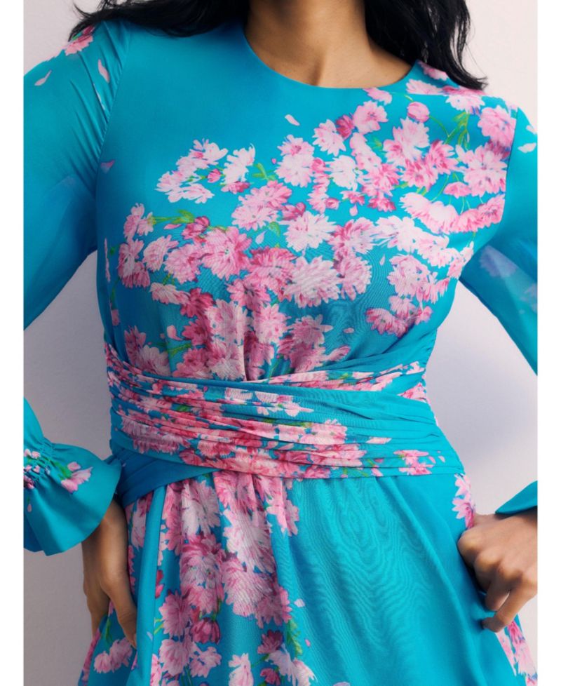 Women's Portofino Silk Chiffon Dress