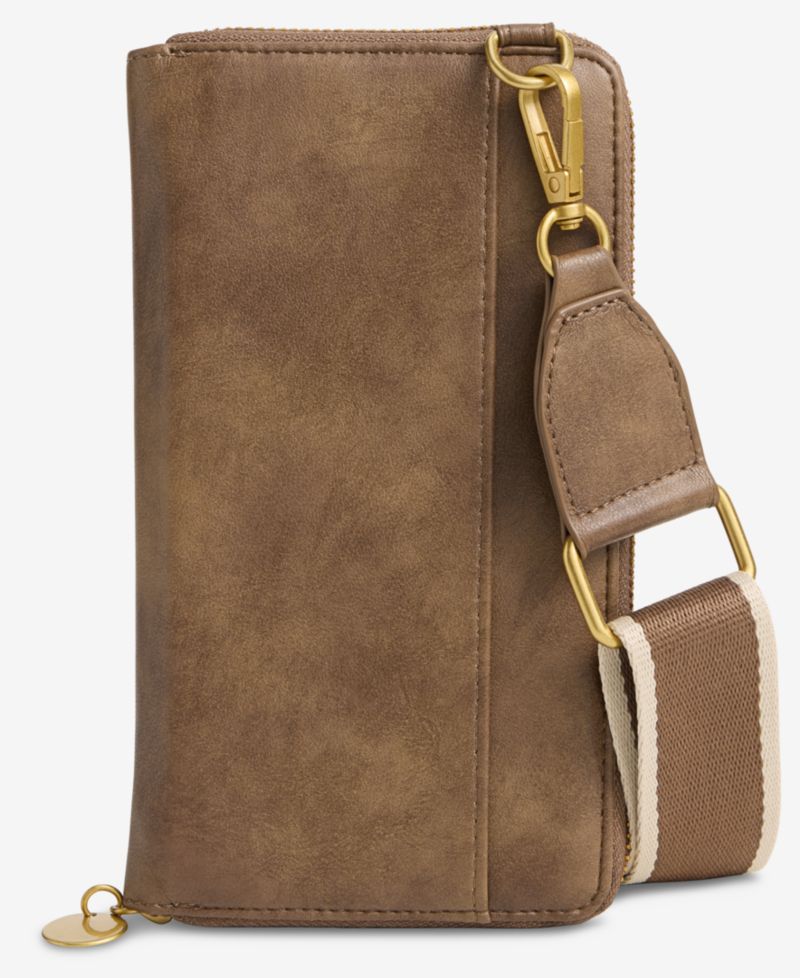 Diamond Quilted Phone Crossbody Bag