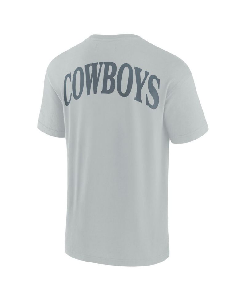 Men's and Women's Gray Dallas Cowboys Elements Iconic T-Shirt