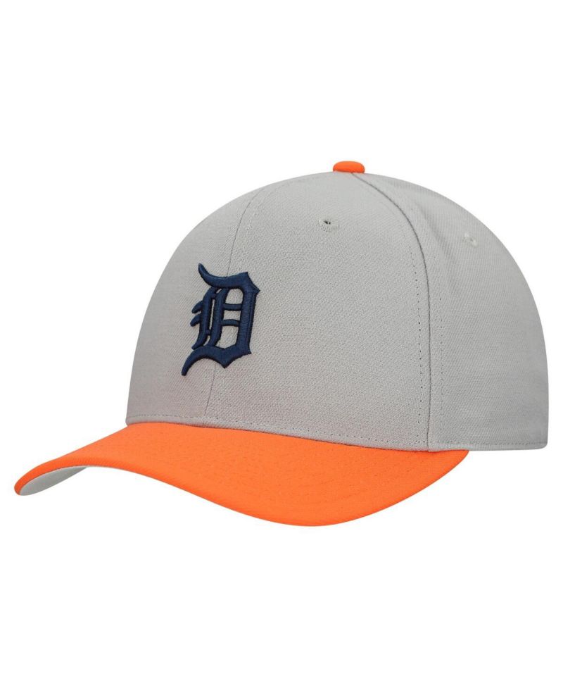 Men's and Women's Gray Detroit Tigers Basic Pro Adjustable Hat