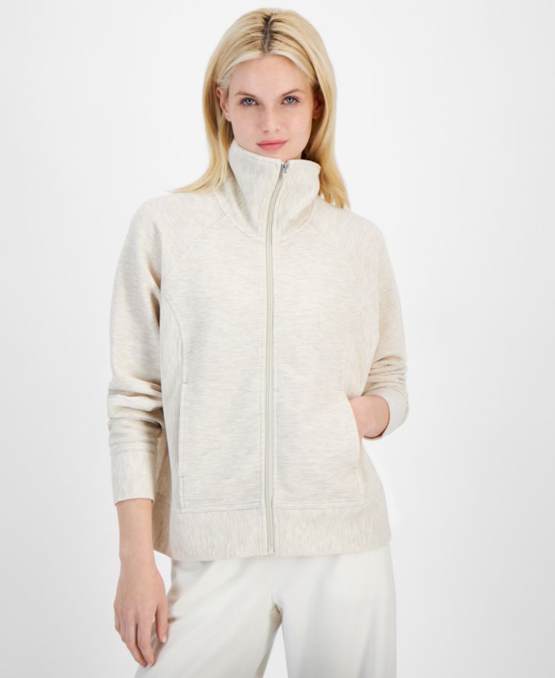 Women's Ottoman Full-Zip Top