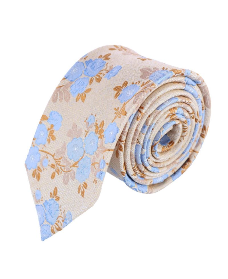 Big & Tall Florian Silk Novelty Necktie