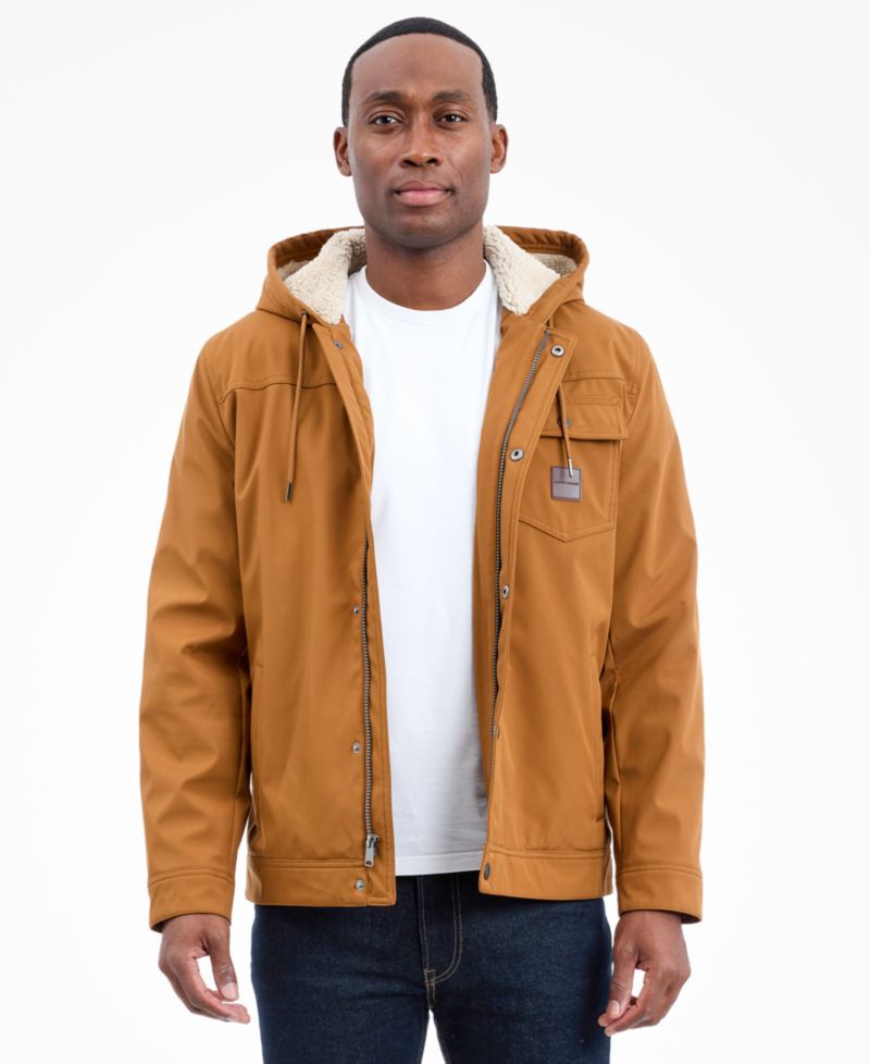 Men's Sherpa Lined Softshell Jacket