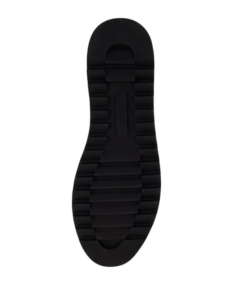 Men's Smooth Leather Sawtooth Sole Sneakers