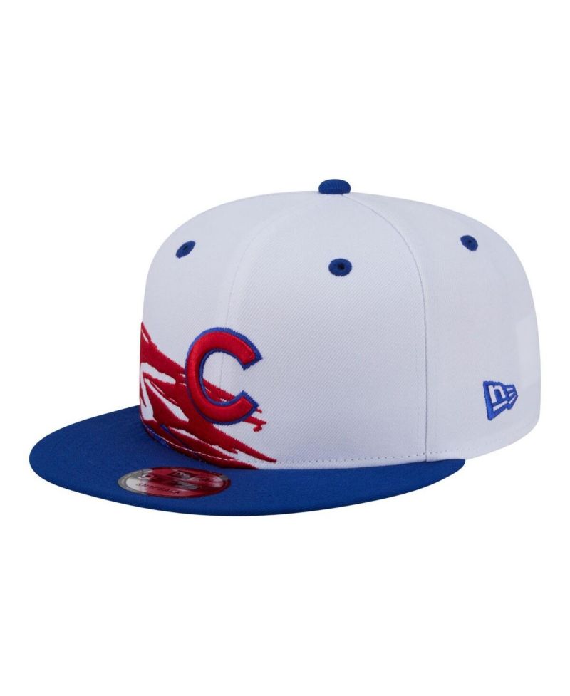 Men's White/Royal Chicago Cubs 9FIFTY Snapback Hat