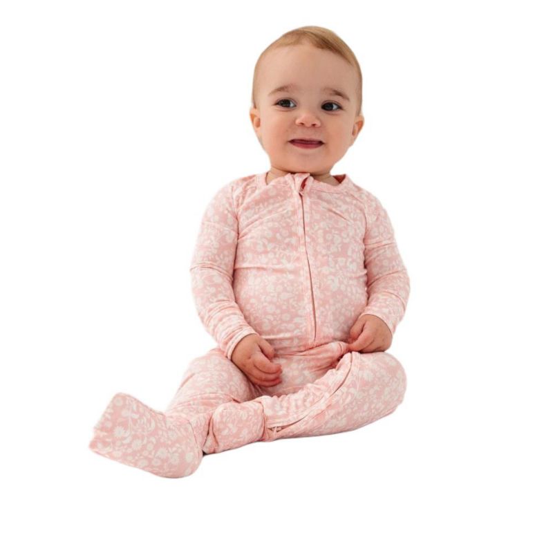 Baby Girls Petite Fleur Bamboo Sleeper
