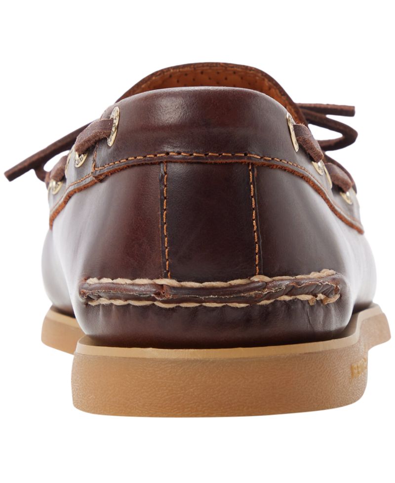 Men's Gold 1-Eye Boat Shoes