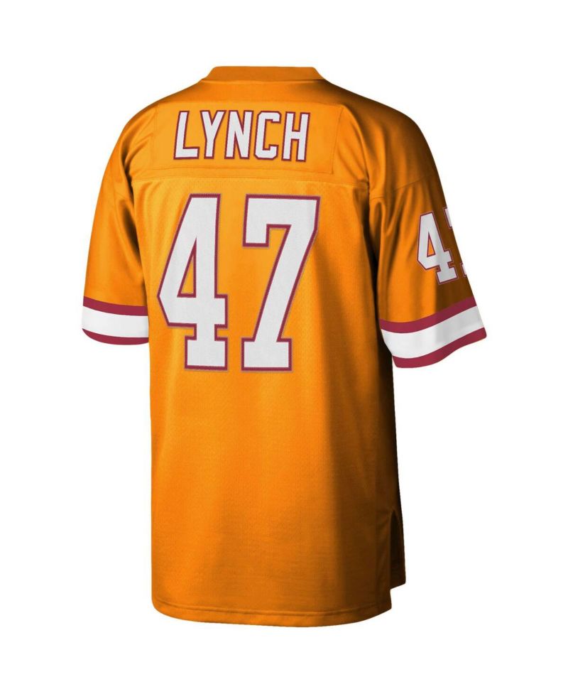 Men's John Lynch Orange Tampa Bay Buccaneers Big and Tall 1995 Legacy Retired Player Jersey