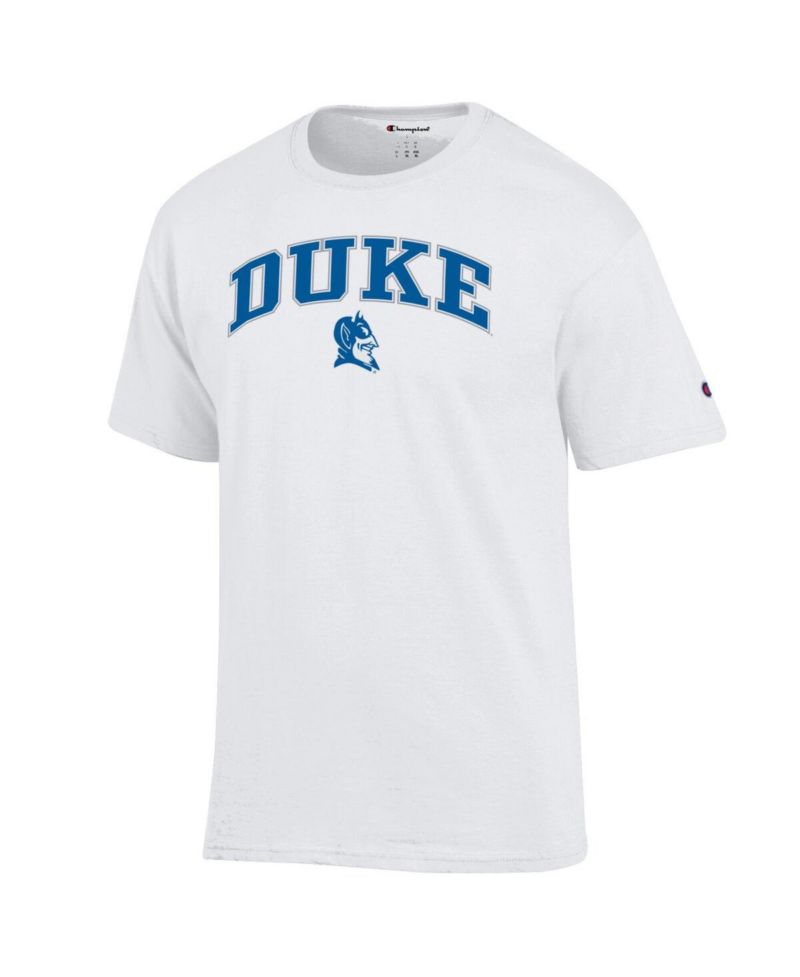 Men's Royal Duke Blue Devils Arched Logo T-Shirt