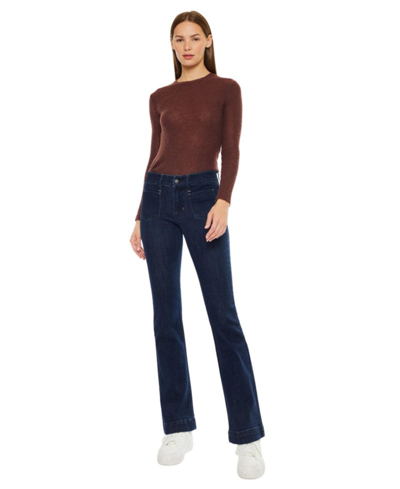 Women's Star Mid Rise Bootcut Jeans