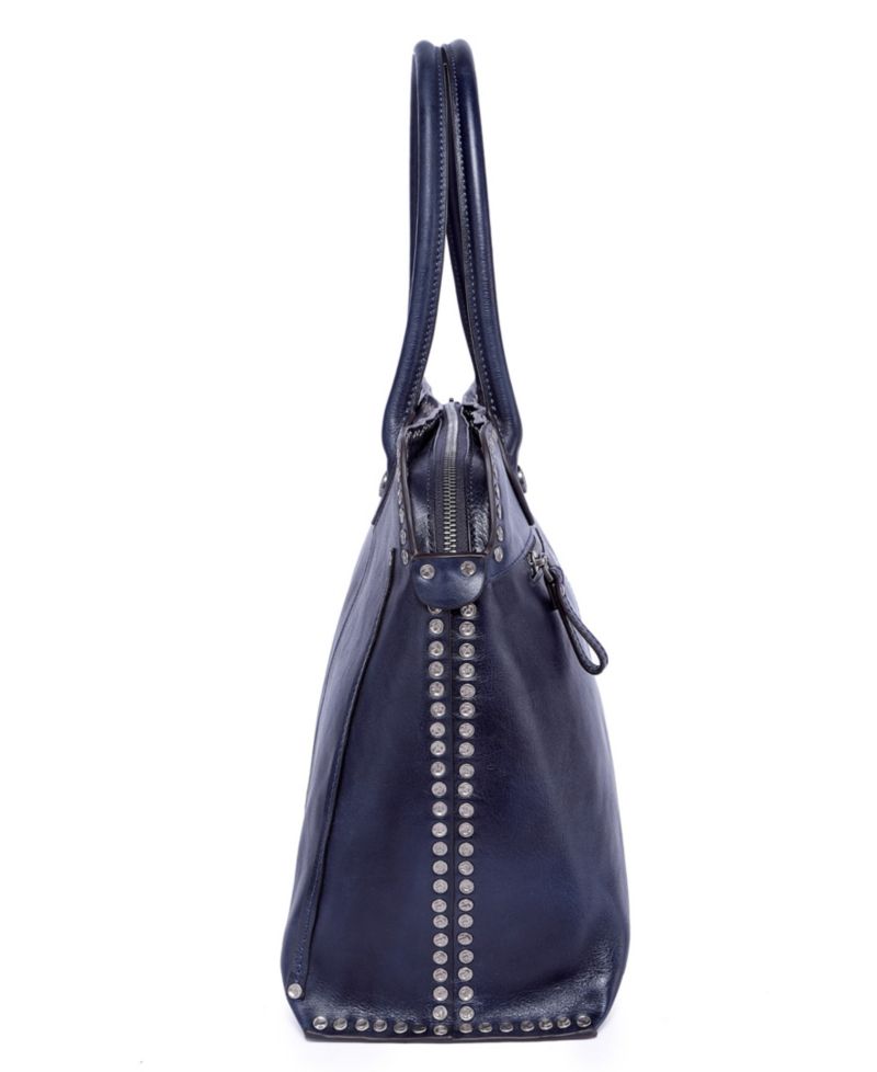 Soul Stud Large Leather Satchel Bag