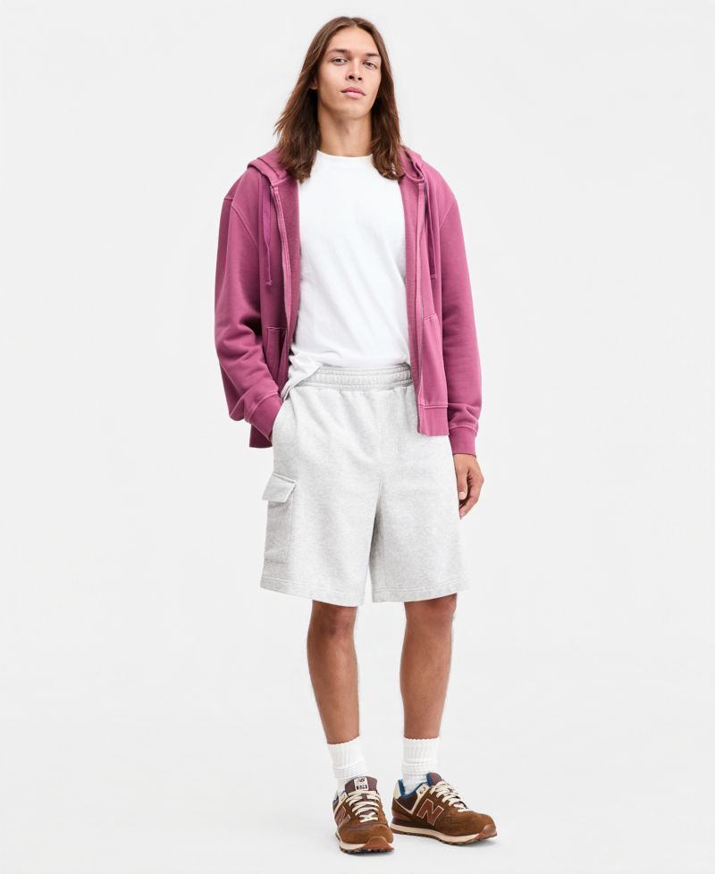 Men's Heathered Utility Terry Shorts