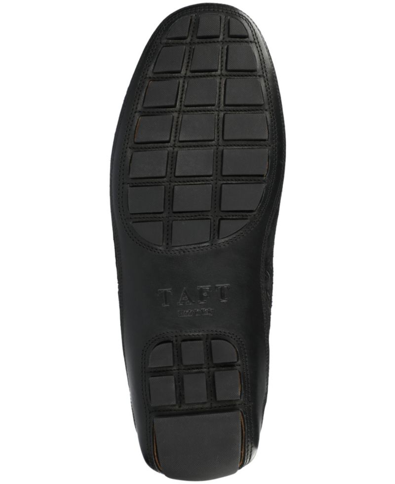 Men's Suede Square-Toe Loafers