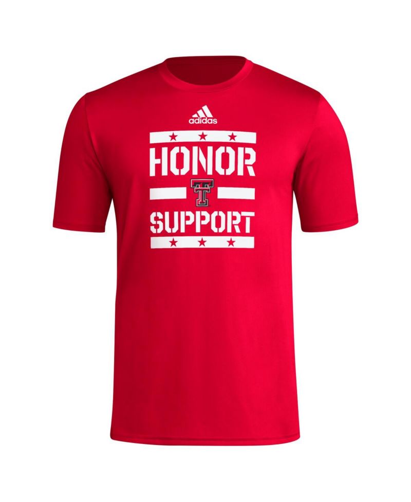 Men's Red Texas Tech Red Raiders Honor Support T-Shirt