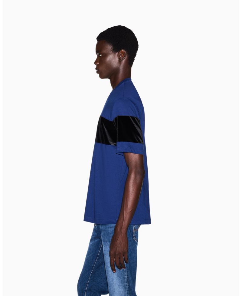 Men's Short Sleeve Colorblock Regular Plus Fit T-Shirt