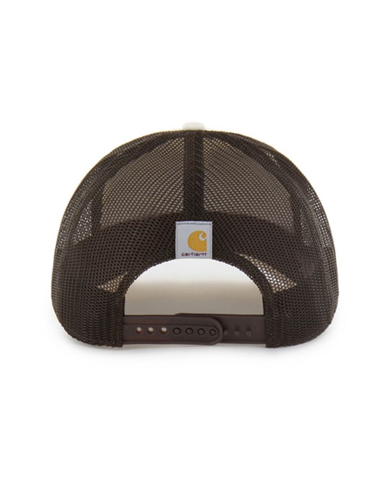 Carhartt x '47 Men's Natural/Brown Philadelphia Phillies Undyed Trucker Adjustable Hat