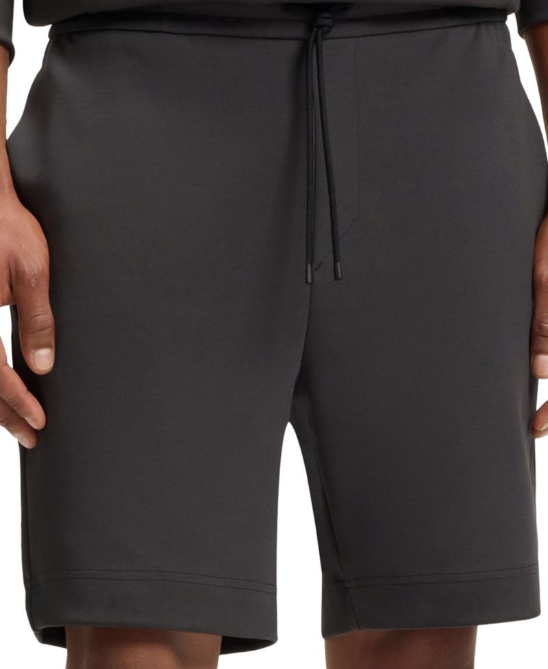 Men's Cotton-Blend Stripe Detail Shorts