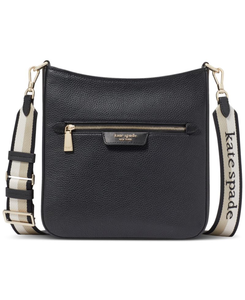 Hudson Pebbled Leather Small Crossbody Bag