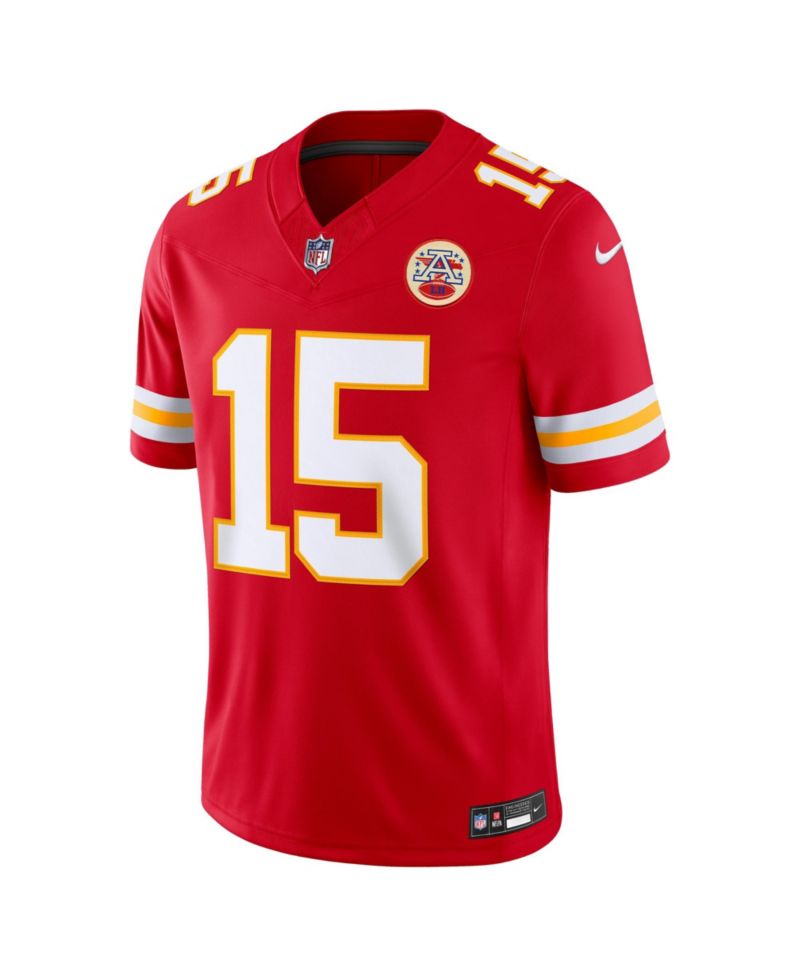 Men's Patrick Mahomes Red Kansas City Chiefs Vapor F.U.S.E. Stitched Limited Jersey