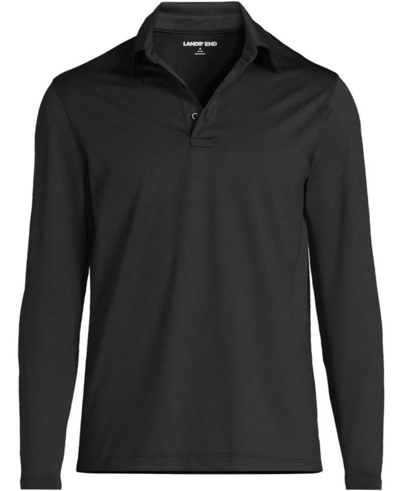 Men's Rapid Dry Long Sleeve Modern Fit Polo