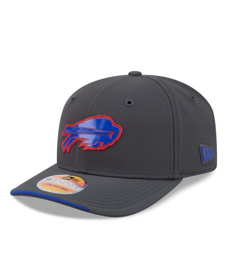 Men's Gray Buffalo Bills 2026 Sideline Alternate 9SEVENTY Adjustable Hat