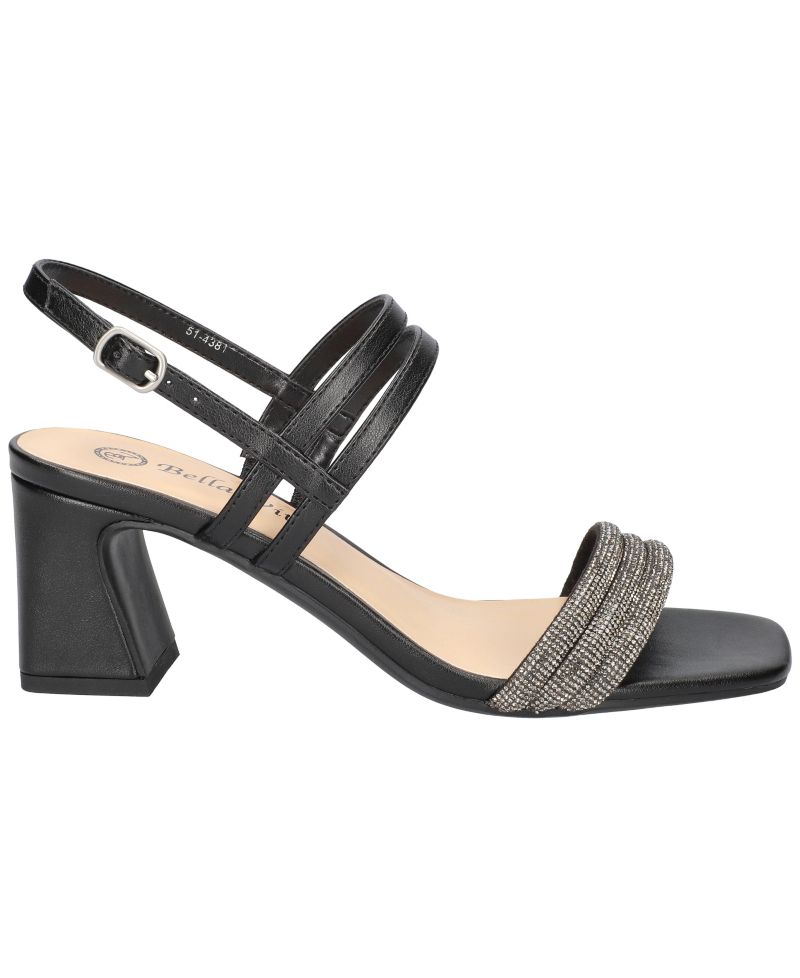 Women's Majesty Square Toe Block Heel Sandals