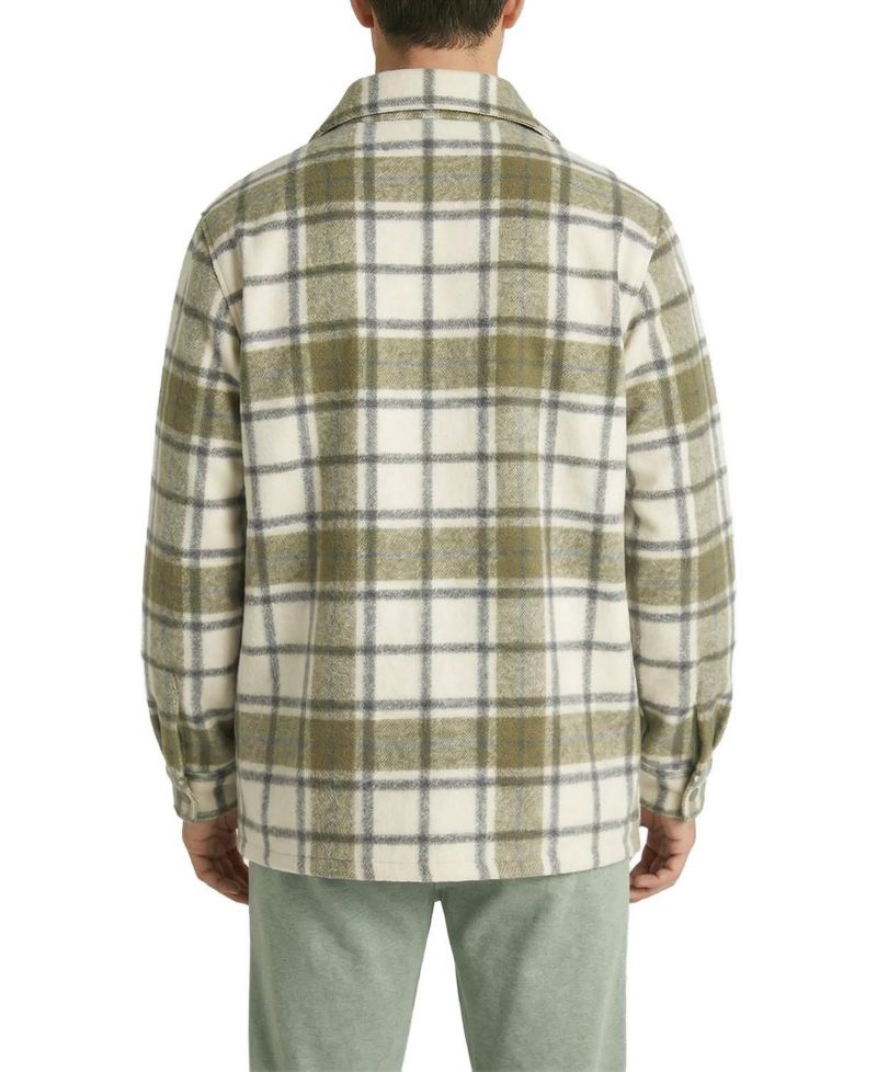 Men's Relaxed-Fit Short Spread-Collar Adventure Shirt Jacket