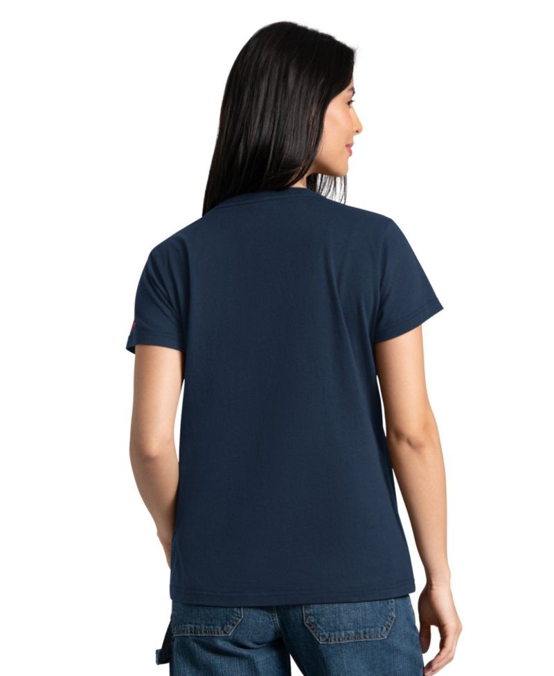 Women's 2-piece Navy/Red New England Patriots T-Shirt