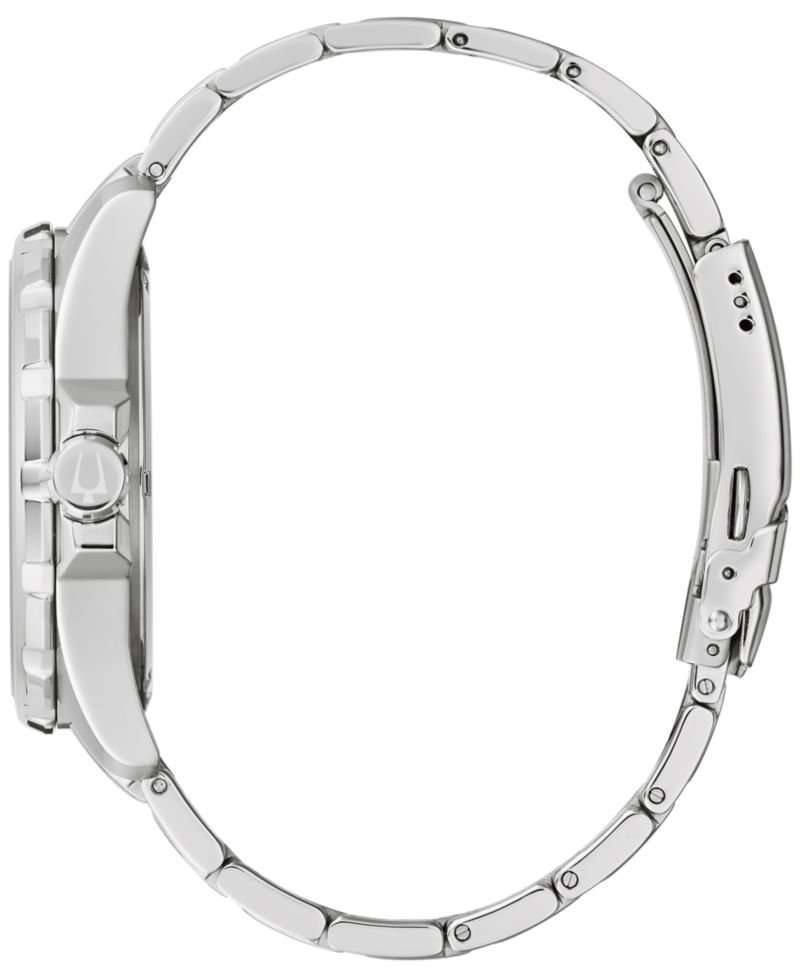 Men's Marine Star Stainless Steel Bracelet Watch 43mm