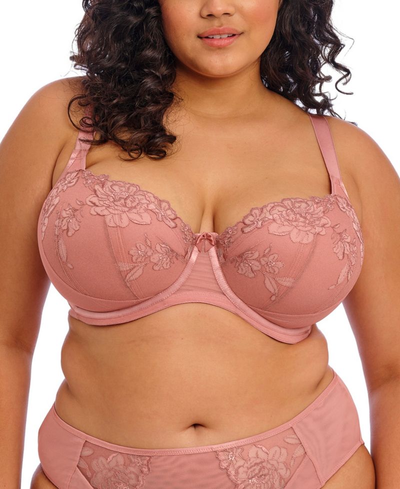 Plus Size Teagan Underwire Padded Half Cup Bra