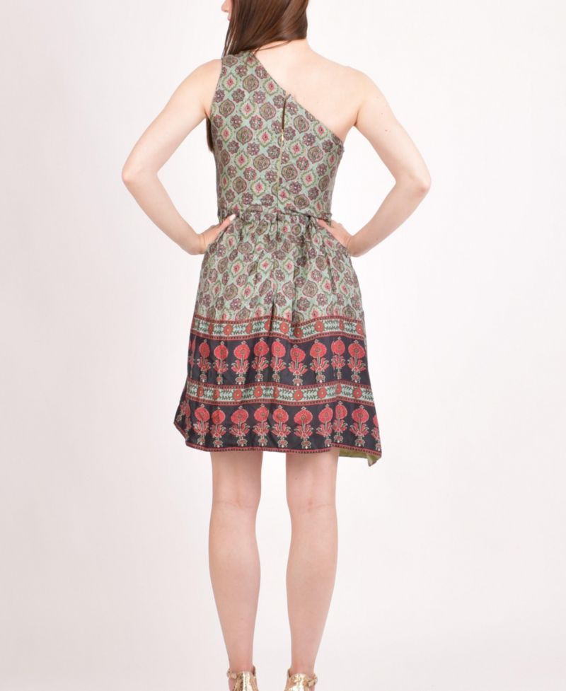 Women's One Shoulder Mini Dress