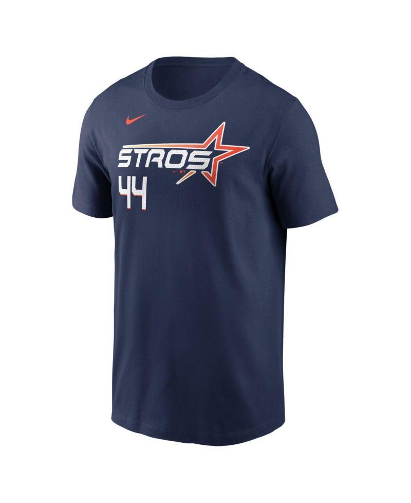 Men's Yordan Alvarez Navy Houston Astros 2025 City Connect Fuse Name & Number T-Shirt
