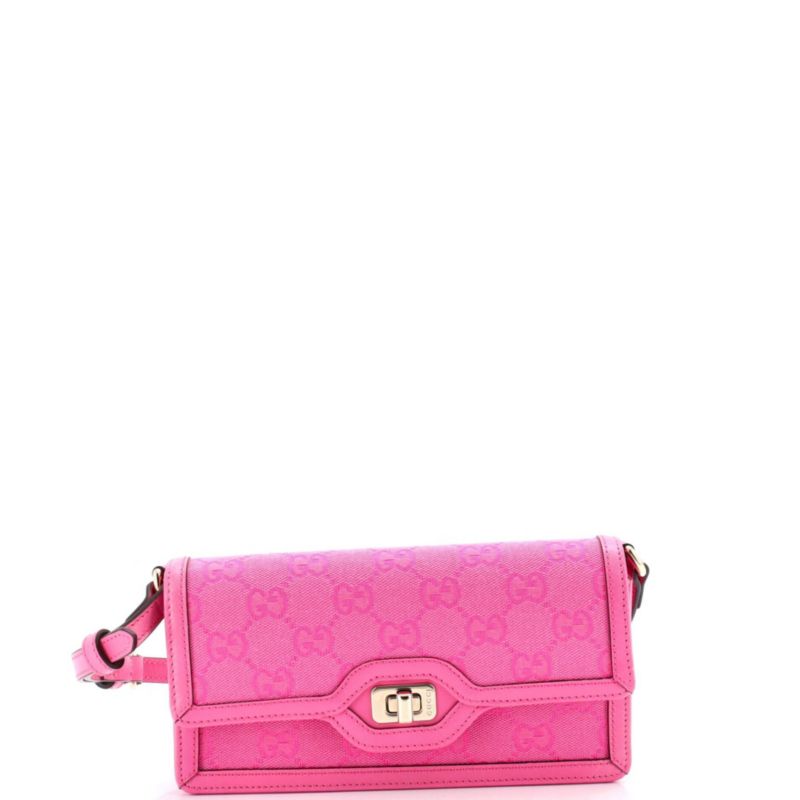 Mini Luce Shoulder Bag GG Canvas