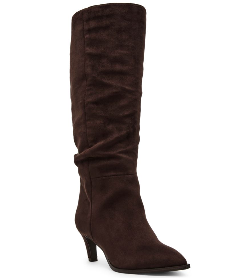 Women's Heksly Tall Slouchy Heeled Dress Boots, Regular & Wide Calf
