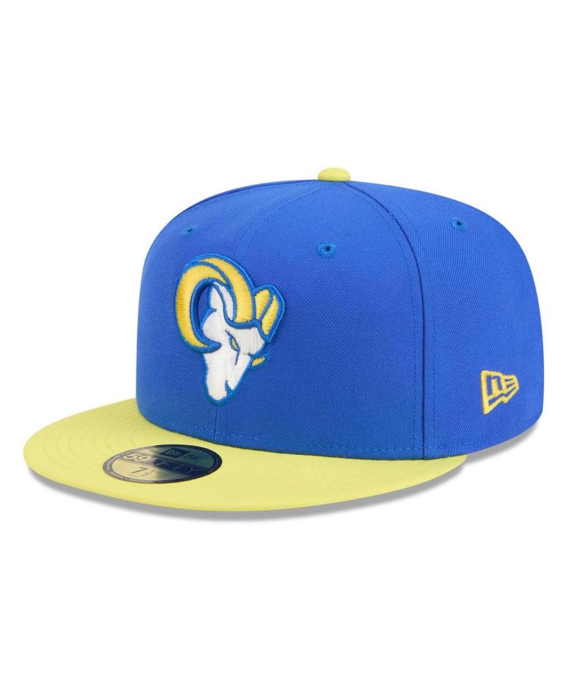 Men's Royal/Gold Los Angeles Rams 59FIFTY Fitted Hat