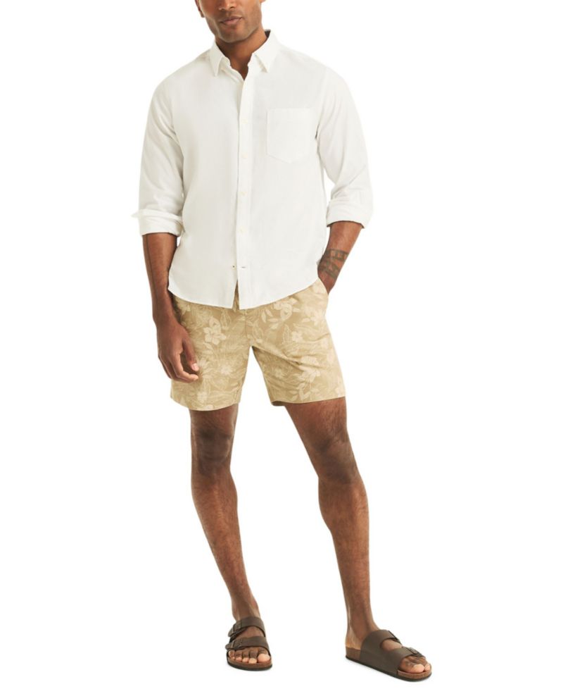 Men's 7" Printed Pull-On Shorts