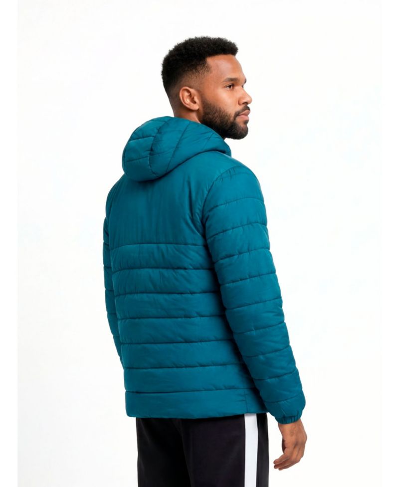 Men's Teal Portugal National Team PumaTech Full-Zip Hooded Jacket