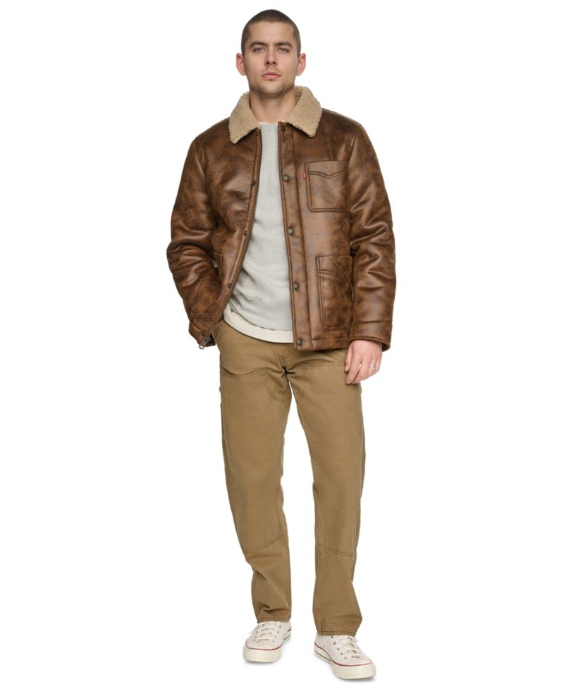 Men's Shearling Classic-Fit Ranch Jacket