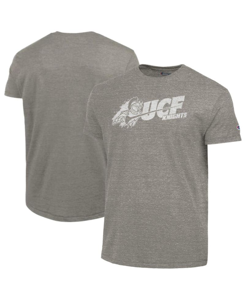 Men's Charcoal UCF Knights Vintage Triumph Tri-Blend T-Shirt