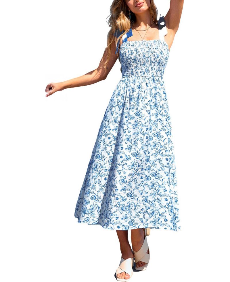 Women's In a Good Mood Floral Maxi Beach Dress