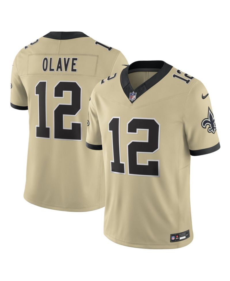 Men's Chris Olave Gold New Orleans Saints Gameday Golds Alternate Vapor F.U.S.E. Limited Jersey