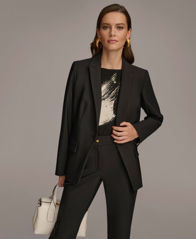 Petite Single Breasted Blazer