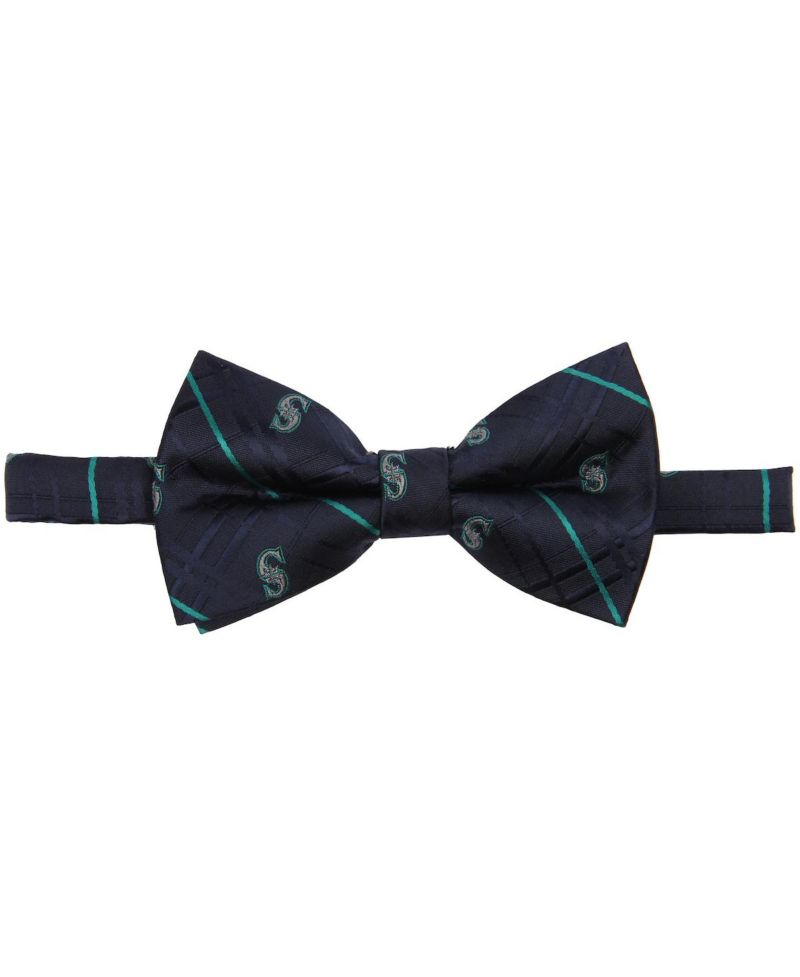 Men's Navy Seattle Mariners Oxford Bow Tie