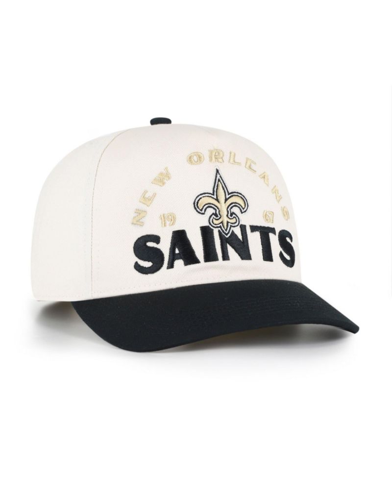 Men's New Orleans Saints Arcitext Five-Panel Adjustable Hat