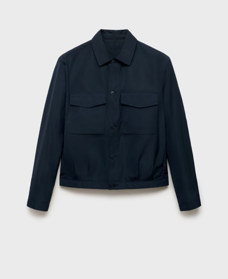 Men's Pockets Water-Repellent Jacket