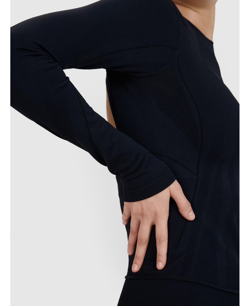 Women's Longsleeve For Yoga With Back Cutout