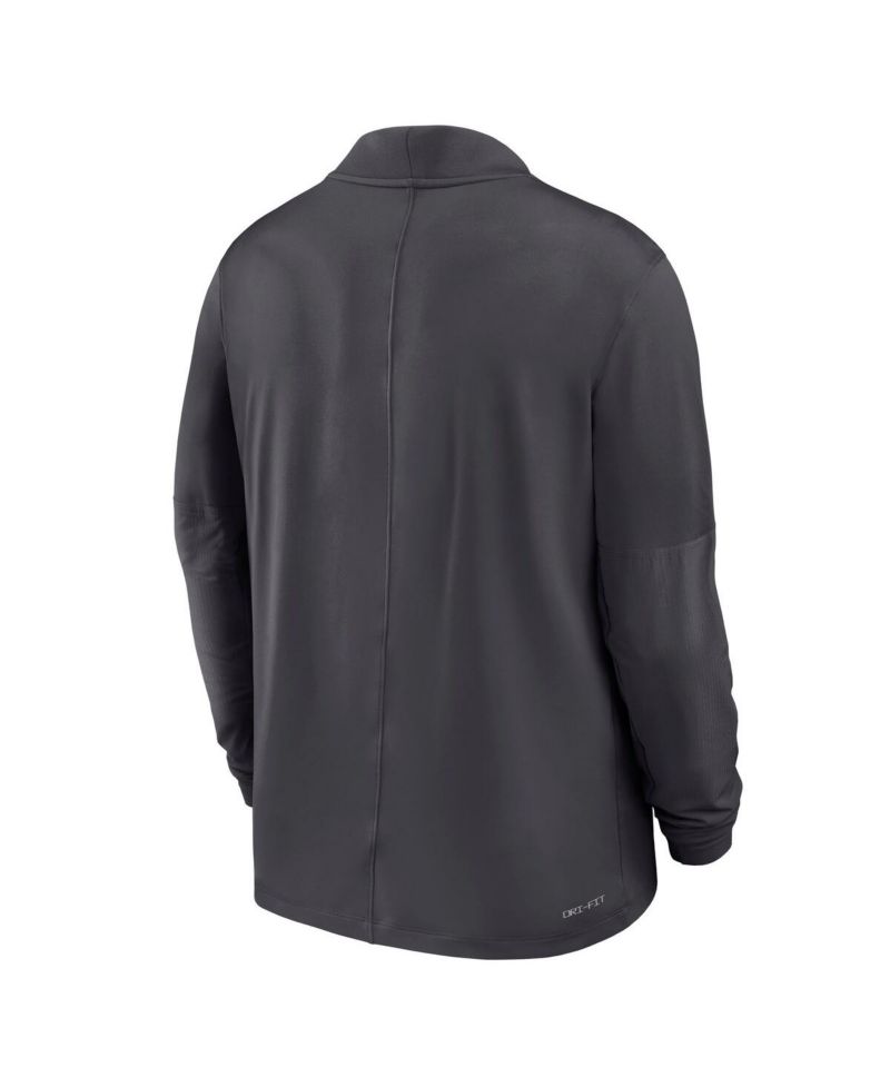 Men's Anthracite Team USA Dri-FIT Half-Zip Pullover Sweatshirt