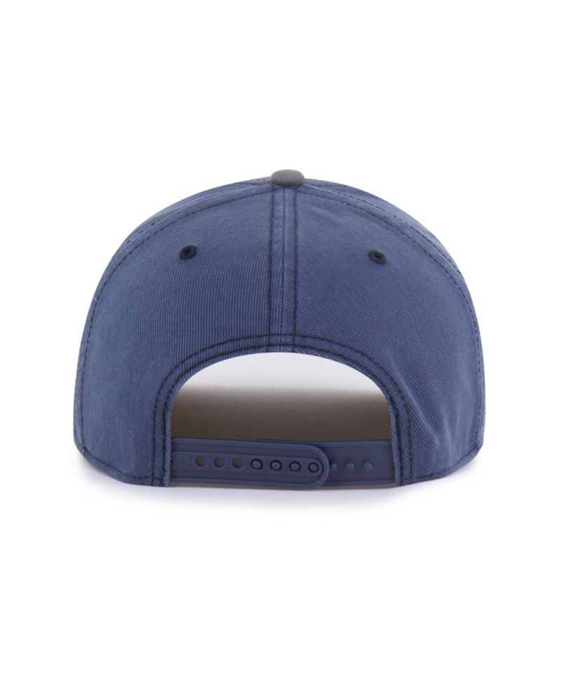Men's '47 Navy/Charcoal Dallas Cowboys Well-Worn Calderwood Hitch Adjustable Hat