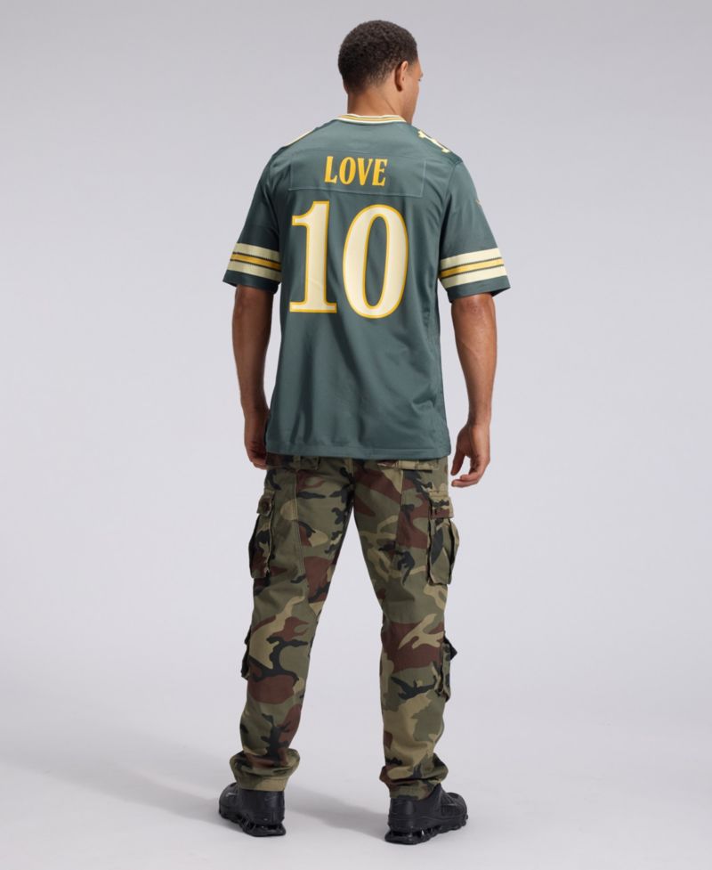 Men's Jordan Love Green Bay Packers 2026 Rivalries Collection Game Jersey